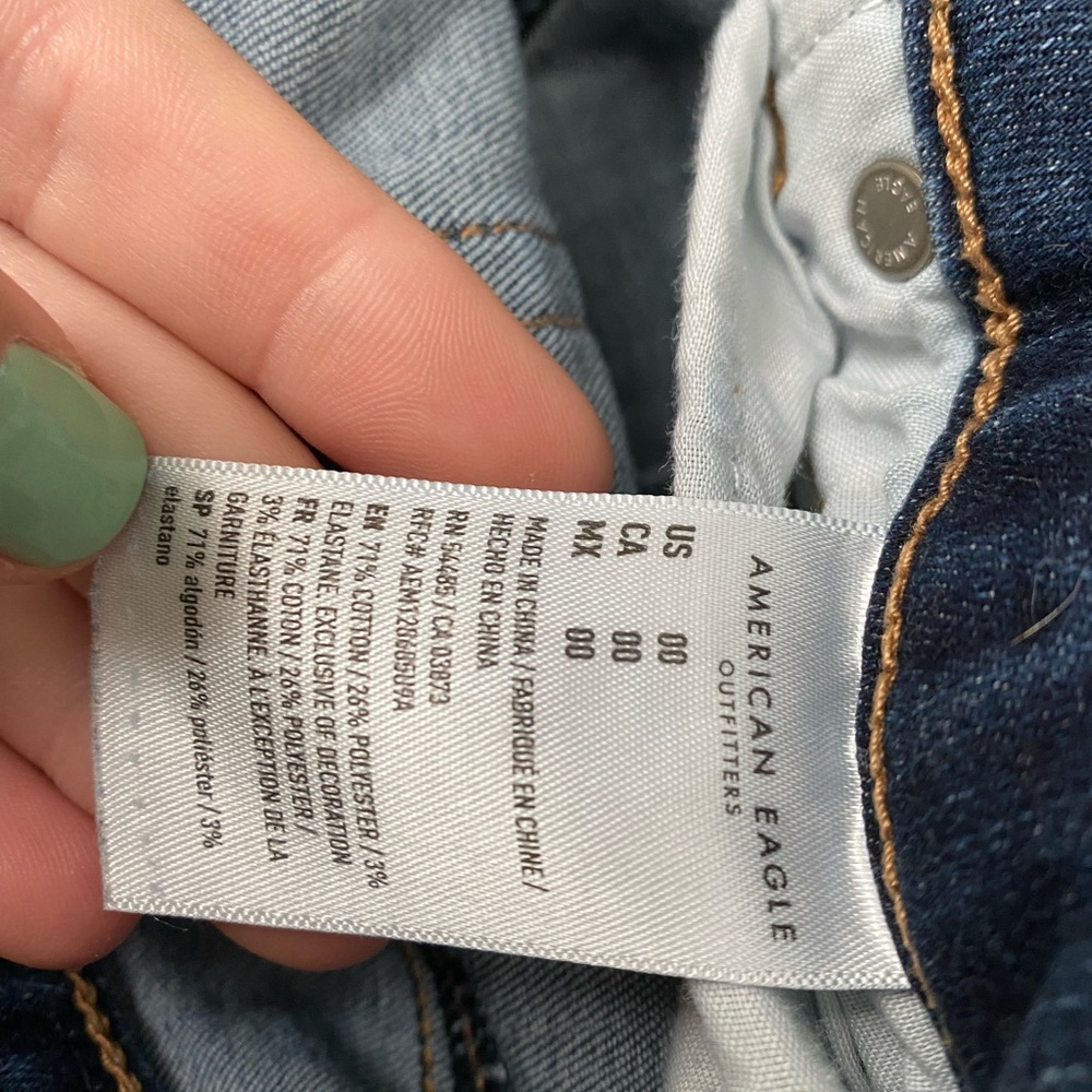 American eagle jean shorts